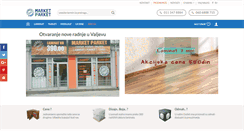 Desktop Screenshot of marketparket.rs